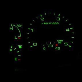 img 2 attached to 🔆 HERCOO White LED Instrument Gauge Cluster Speedometer Light Bulbs Compatible with 2005 2006 2007 Ford F250 F350 Super Duty