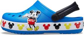 img 4 attached to 👟 Crocs Unisex Disney Minnie Toddlers Boys' Clogs & Mules: Fashionable and Fun Footwear