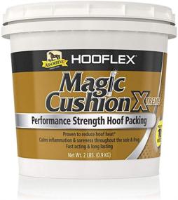 img 3 attached to Absorbine Hooflex Magic Cushion Xtreme: Fast-Acting Relief for Hoof Heat, Veterinary Formulated - 2 lb Tub