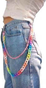 img 3 attached to Rainbow Trousers Colorful Acrylic Colorful2 Beading & Jewelry Making