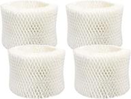 🌬️ 4 pack lemige humidifier wicking filters compatible with honeywell replacement filter a, hac-504, hac-504aw, hac504v1, hcm350, hcm-350w, hcm-300t, hcm-315t, hcm-600, hcm-710 and other cool mist models логотип