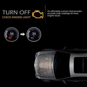 img 1 attached to 🔍 Усовершенствованный OBDScar OS601 Универсальный OBD2 Сканер: Автомобильный считыватель кодов неисправностей двигателя с функцией EOBD и OBDII CAN, диагностическое сканирование инструментом