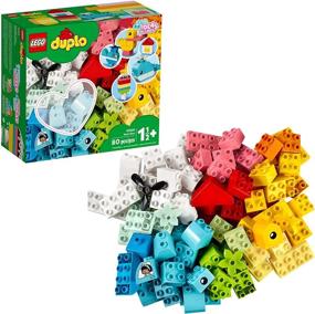 img 4 attached to ❤️ LEGO DUPLO Сердечная коробка 10909 - Набор для первых построек и обучающая игрушка для малышей, идеально подходит для развития дошкольников (80 деталей)