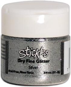 img 1 attached to Ranger Stickles Glitter 0 75 Ounce Silver