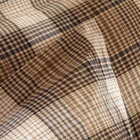 img 1 attached to 🛌 Woolrich Plaid Comforter Set – Full/Queen, Brown, Hypoallergenic & Ultra Soft Microfiber Bedding – 3-Piece All Season Down Alternative