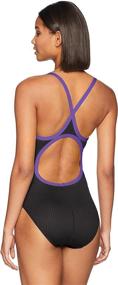 img 3 attached to TYR Womens Diamondfit Swimsuit Black Sports & Fitness and Water Sports