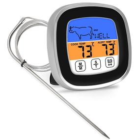 img 4 attached to Beiside Thermometer Digital Barbecue Waterproof