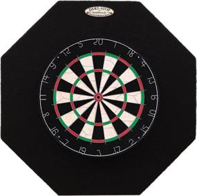 img 4 attached to 🎯 Dart-Stop 29-inch Professional Dart Board Backboard: Ultimate Octagonal Wall Protector and Dartboard Surround