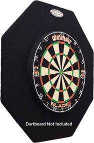 img 3 attached to 🎯 Dart-Stop 29-inch Professional Dart Board Backboard: Ultimate Octagonal Wall Protector and Dartboard Surround