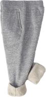 👖 dark grey unisex athletic sweatpants by yeokou - boys' clothing logo