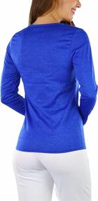 img 3 attached to ToBeInStyle Women's Fleece Lined Thermal Long Sleeve Tee with Crew Neck - Top for Enhanced Warmth