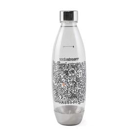 img 2 attached to 🥤 SodaStream 1L Metal Doodle Carbonating Bottle: Convenient Carbonation in 1 Count!