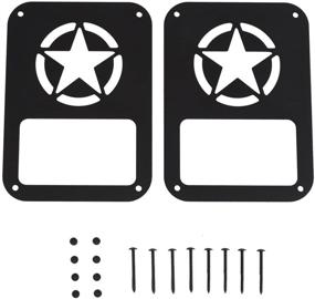 img 4 attached to U Box Taillight Cover 2007 2018 Wrangler