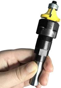 img 1 attached to 🔧 Wolfride 1/2-Inch Shank Router Bit Collet Extension: Expand Your Router's Capabilities with this Adapter for 1/2-Inch Shank Bits