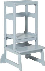img 4 attached to 🪑 SDADI Kids Learning Stool | Adjustable Height Kitchen Step Stool | Mothers' Helper LT05G