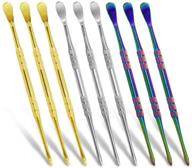 stainless steel wax carving sculpting tools set - 9-piece double-ended clay modelling kit by finegood for polymer clay and more logo