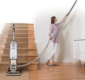 img 1 attached to 🦈 Gold/Silver Shark Upright & Canister Vacuum Cleaner