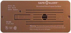 img 3 attached to 🔥 Safe T Alert 30-442-P-BR Classic Propane/LP Gas Alarm: Reliable 12V Flush Mount Safety Device in Brown