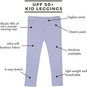 img 3 attached to 👧 Shedo Lane Girls' Protection Leggings - Clothing for Girls