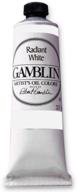 gamblin artist 37ml radiant white logo