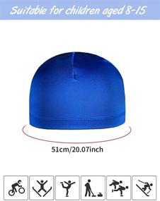 img 2 attached to 🏃 High-performance Wicking Running Cycling Exercise Accessories and Boys' Hats & Caps