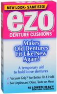 🦷 прокладки для зубных протезов ezo (нижняя часть), толстые: упаковка из 30 штук для улучшенного комфорта и стабильности. логотип
