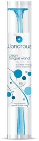 img 4 attached to 👅 Wondrous Clean Tongue Wand: Deep Cleaning Micro-Groove Tongue Cleaner for Bad Breath Elimination - 2018 Eco-Excellence Award Winner (1-Pack)