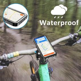 img 3 attached to 🚴 SPORTLINK Metal Bike Phone Mount - Waterproof Case for iPhone 11 Pro Max, Motorcycle Handlebars Holder - Dropproof, Dustproof, Adjustable - Sturdy Cycling Accessories