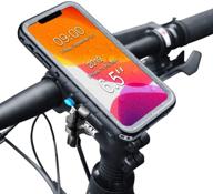 🚴 sportlink metal bike phone mount - waterproof case for iphone 11 pro max, motorcycle handlebars holder - dropproof, dustproof, adjustable - sturdy cycling accessories logo