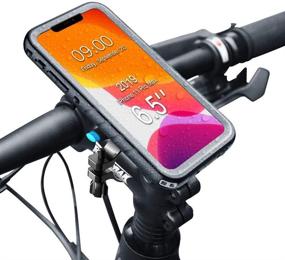 img 4 attached to 🚴 SPORTLINK Metal Bike Phone Mount - Waterproof Case for iPhone 11 Pro Max, Motorcycle Handlebars Holder - Dropproof, Dustproof, Adjustable - Sturdy Cycling Accessories