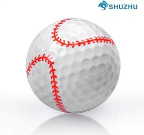 img 2 attached to 🏌️ Shuzhu Assorted Golf Balls: Perfect Training Sports Gift for Kids with Fun Cartoon Designs