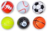 🏌️ shuzhu assorted golf balls: perfect training sports gift for kids with fun cartoon designs логотип