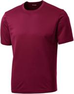 driequip men's big & tall short sleeve moisture wicking athletic t-shirts: stay cool and comfortable during intense workouts логотип