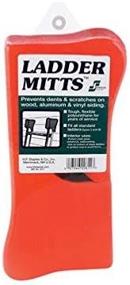 img 1 attached to 🔒 Enhance Ladder Safety with Staples Ladder Mitts for Wood and Aluminum Extension Ladders