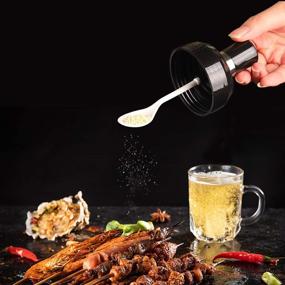 img 1 attached to 🌶️ Enhance Your Culinary Adventures with LOYUYU Seasoning Condiment Dispenser: Transparent Delight