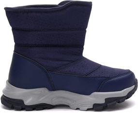 img 1 attached to 🥾 Waterproof Winter Outdoor Girls' Boots and Boys' Shoes - Perfect for Outdoor Activities