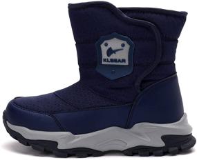 img 2 attached to 🥾 Waterproof Winter Outdoor Girls' Boots and Boys' Shoes - Perfect for Outdoor Activities