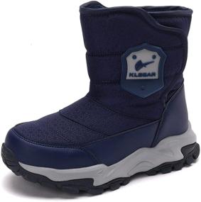 img 4 attached to 🥾 Waterproof Winter Outdoor Girls' Boots and Boys' Shoes - Perfect for Outdoor Activities