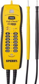 img 2 attached to Sperry Instruments VC61000 Volt Check Voltage & Continuity Tester: Reliable Black & Yellow Electrical Testing Tool