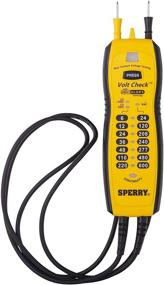 img 4 attached to Sperry Instruments VC61000 Volt Check Voltage & Continuity Tester: Reliable Black & Yellow Electrical Testing Tool