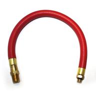 🚀 12 inch long interstate pneumatics tw100 rubber hose whip - no chuck logo