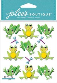 img 1 attached to Jolees Boutique Dimensional Stickers Cutesy Frogs