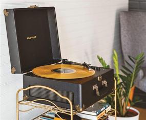 img 3 attached to Crosley CR6253A BK Anthology Bluetooth Turntable