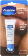 💋 vaseline lip therapy advanced formula 0.35 oz (pack of 3) - ultimate lip care bundle! logo