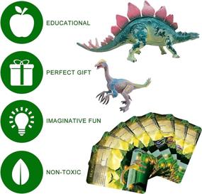 img 1 attached to 🦖 Mouttop Dinosaur Realistic Dinosaurs Childrens: Ignite Your Child's Imagination with Lifelike Jurassic Adventures!