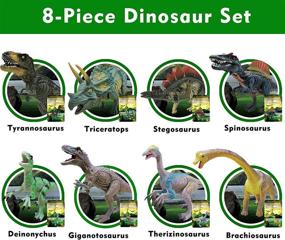 img 3 attached to 🦖 Mouttop Dinosaur Realistic Dinosaurs Childrens: Ignite Your Child's Imagination with Lifelike Jurassic Adventures!