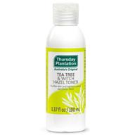 🌿 alcohol-free tea tree and witch hazel toner by thursday plantation - purifies skin, tightens pores, 3.37 fl oz logo