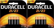 🔋 long-lasting duracell duralock alkaline batteries - pack of 8, 12v, mn21b4 8lr50 a23 mn21 logo