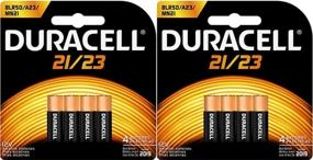 img 1 attached to 🔋 Long-lasting Duracell Duralock Alkaline Batteries - Pack of 8, 12V, MN21B4 8LR50 A23 MN21
