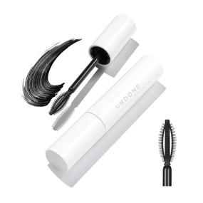 img 4 attached to 💃 UNDONE BEAUTY Indielash Mascara: Volumize, Lengthen & Define with 4-Way Brush Wand. Vegan, Cruelty-Free & Enriched with Castor Oil. True Black Formula!